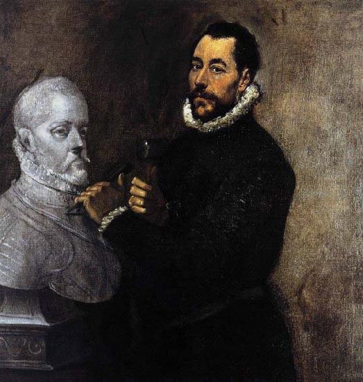 El Greco Portrait of a Sculptor oil painting image
